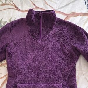 The North Face Purple Fleece Jacket